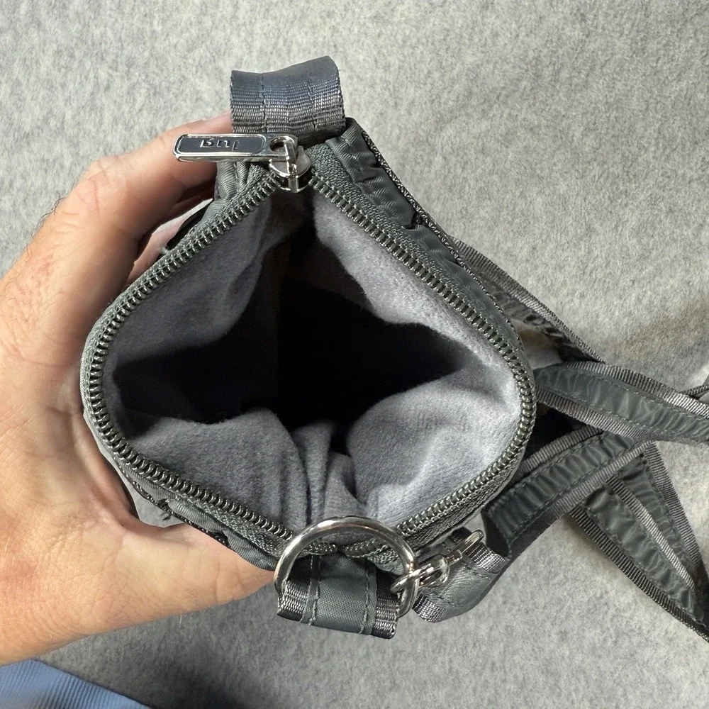 Lug Hopper‎ Mini Crossbody Bag – Gray Nylon Travel Purse